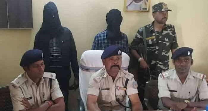 two naxalites arrested