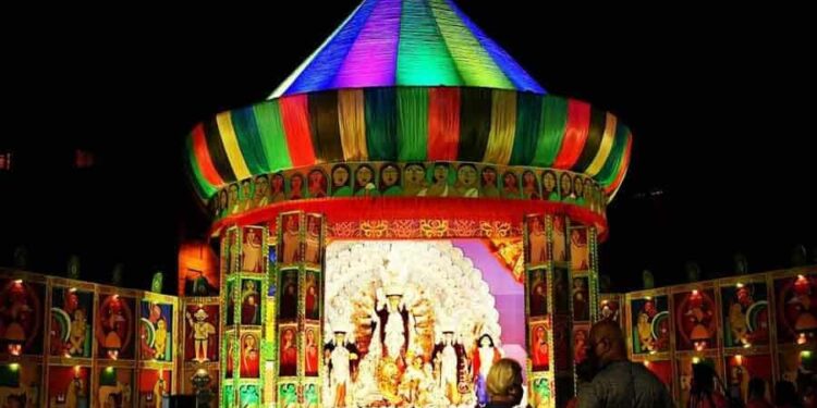 puja pandals