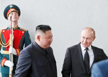 Putin and Kim Jong