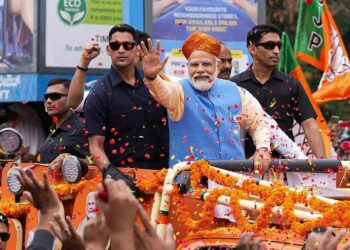 PM Narendra Modi Mega Road Show