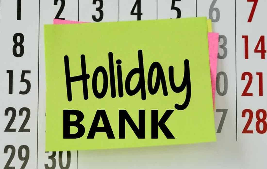 Banks will remain closed for 14 days in August, see list of holidays