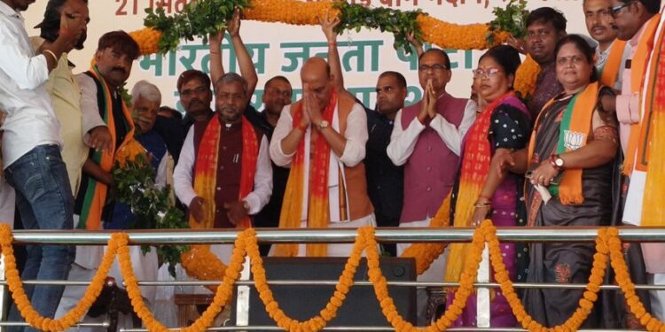 Rajnath Singh and Shivraj Singh