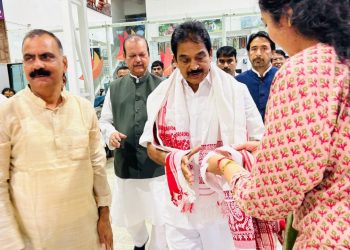 KC Venugopal Reached Ranchi