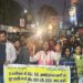 Protest Against Lathi Charge