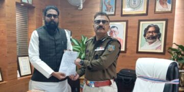 Ujjwal Prakash Tiwari met DGP