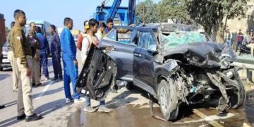 mahakumbh road accident